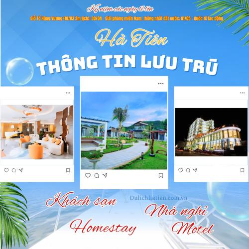 Thông Tin Lưu Trú Tại Hà Tiên Dịp Lễ Giỗ Tổ Hùng Vương Và 30/4 - 01/5
